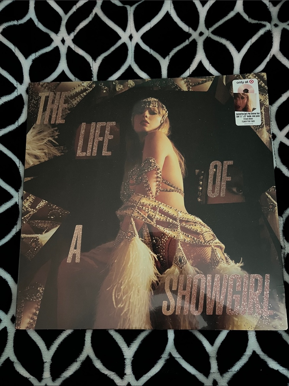 Unopened The Life of a Showgirl Vinyl Album - Summertime Spritz Pink Shimmer